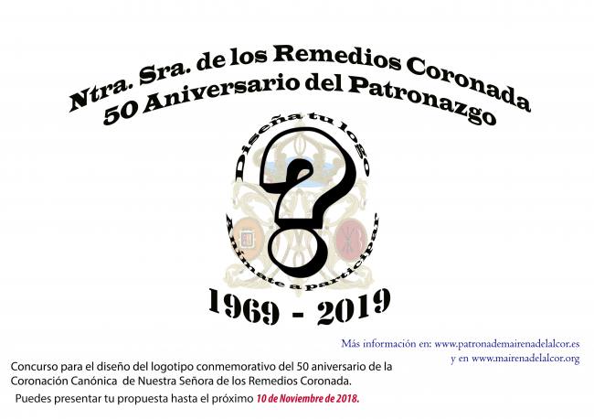 Concurso logo 50 aniversario Coronación